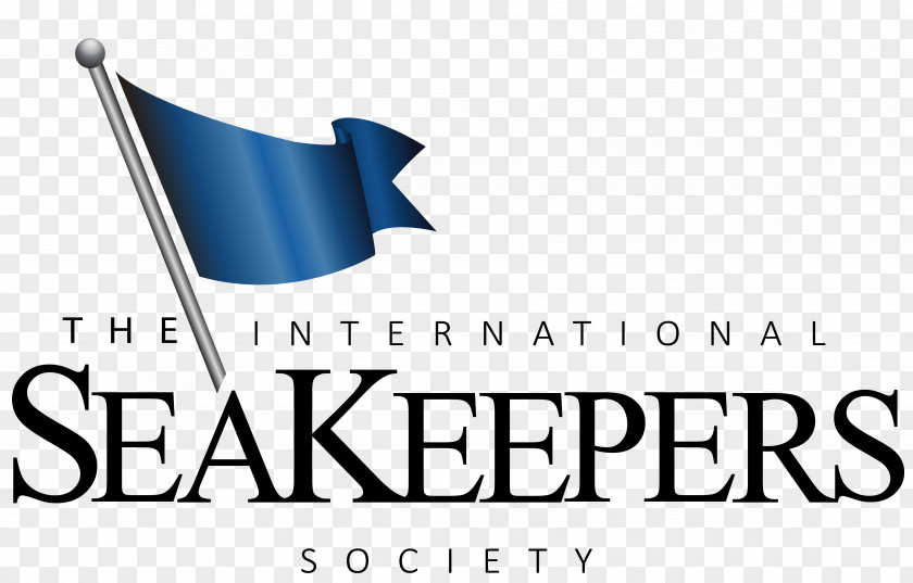 Design Logo Brand International SeaKeepers Society White PNG