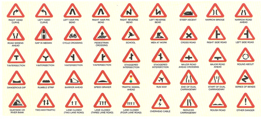 Road Danger Signs Traffic Sign Warning In Mauritius Mandatory PNG