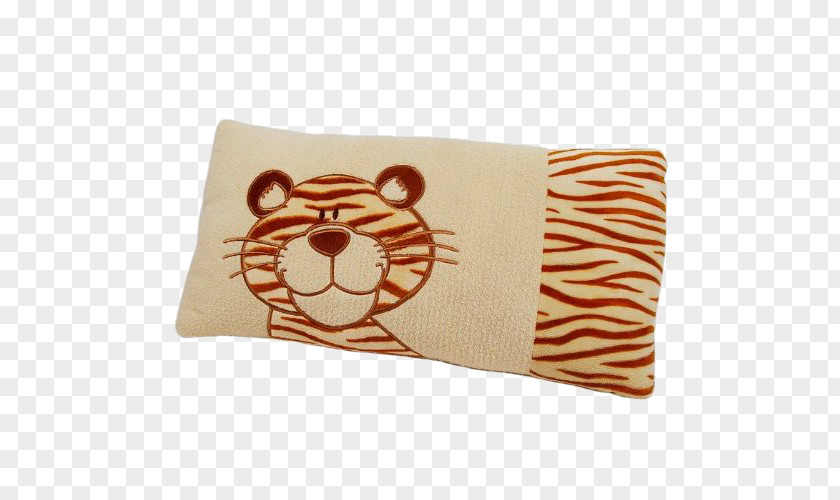 Tiger Pattern Pillow Throw Cushion PNG