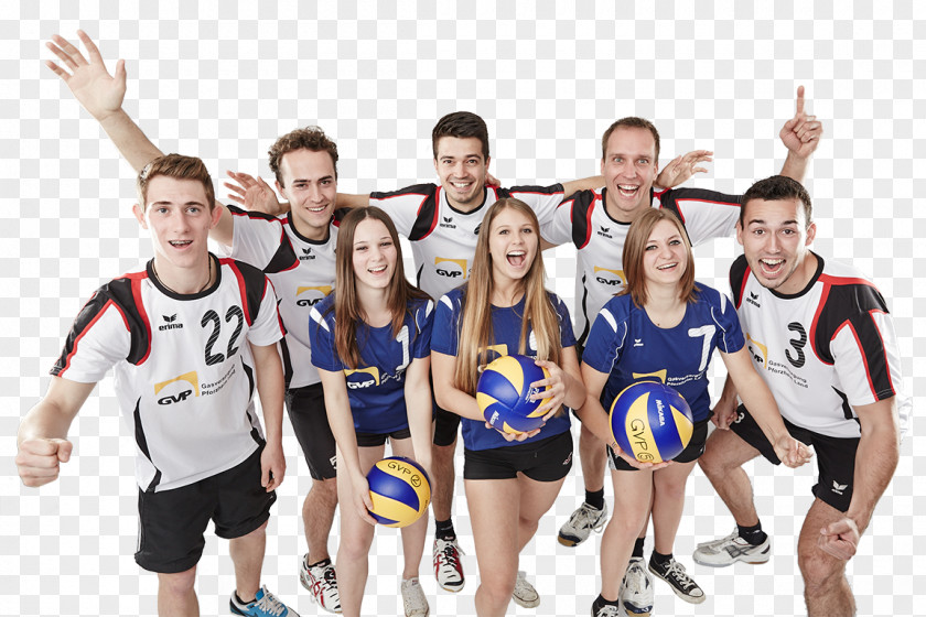 Volleyball Clipart Team Sport Competition Sportswear PNG