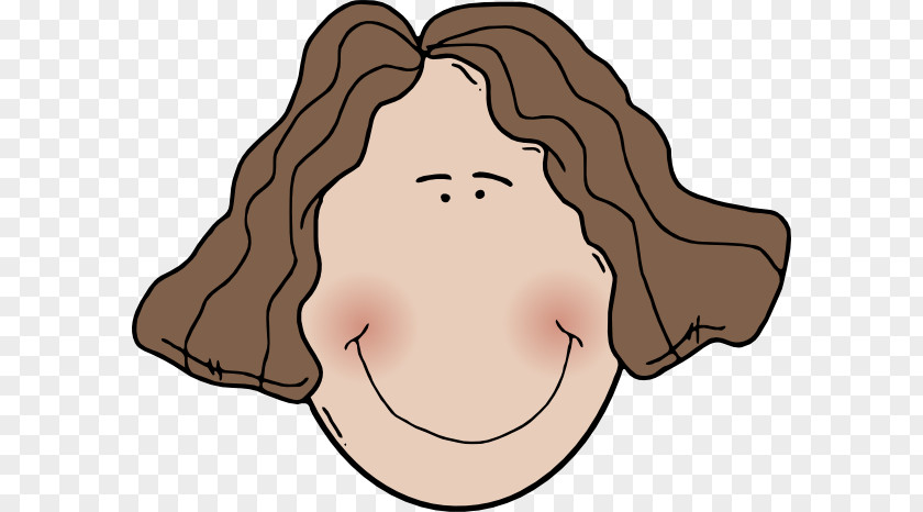 Wavy Cliparts Mother Woman Face Child Clip Art PNG