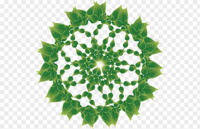 Creative Ring Leaves Napkin Crochet Charger Table Placemat PNG
