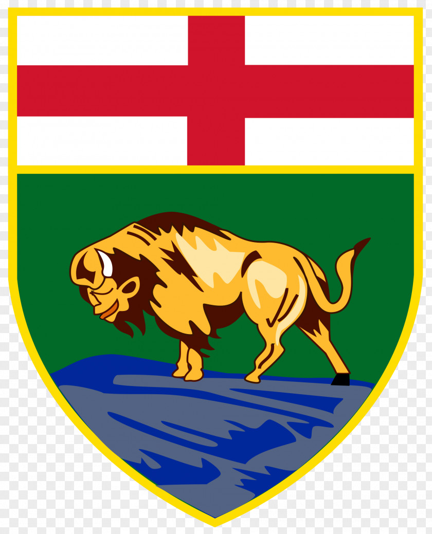 Flag Of Manitoba Canada Coat Arms PNG