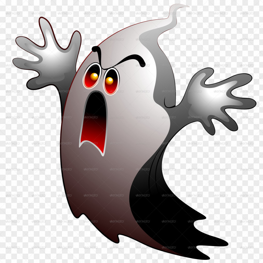 Ghost Cartoon Halloween Clip Art PNG
