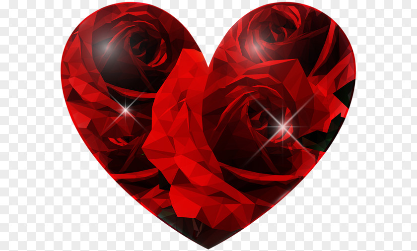 Heart Rose Blue Clip Art PNG