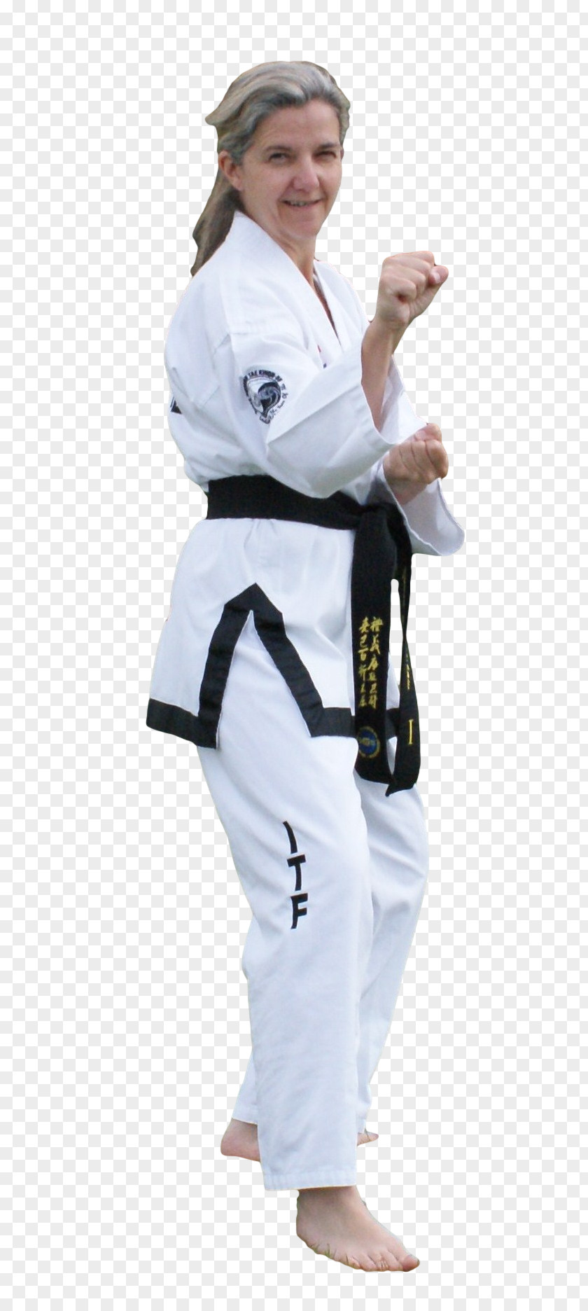 Karate Dobok Taekwondo Sportswear Costume PNG