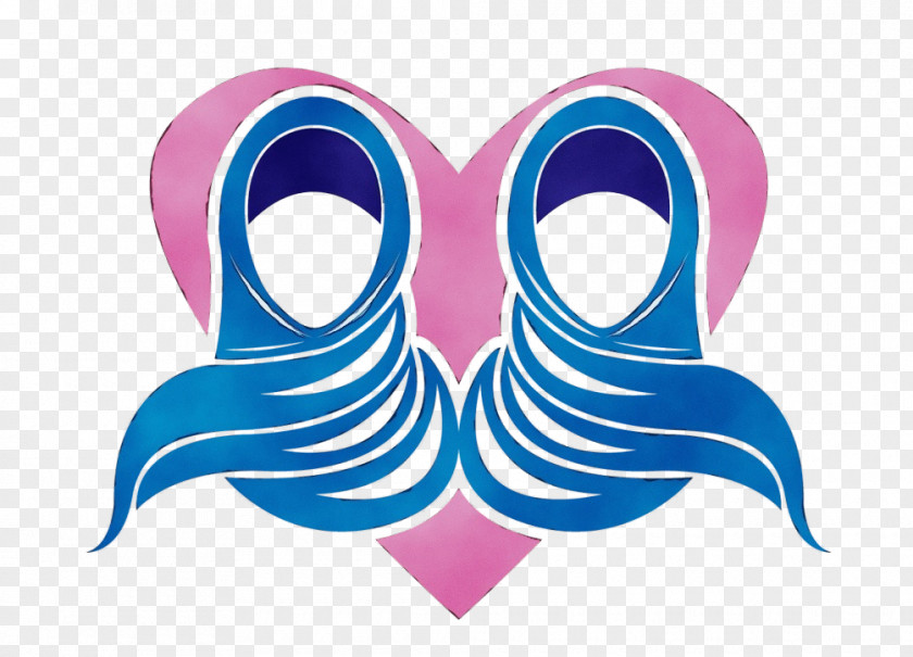 Magenta Sticker Pink Turquoise Footwear Logo PNG