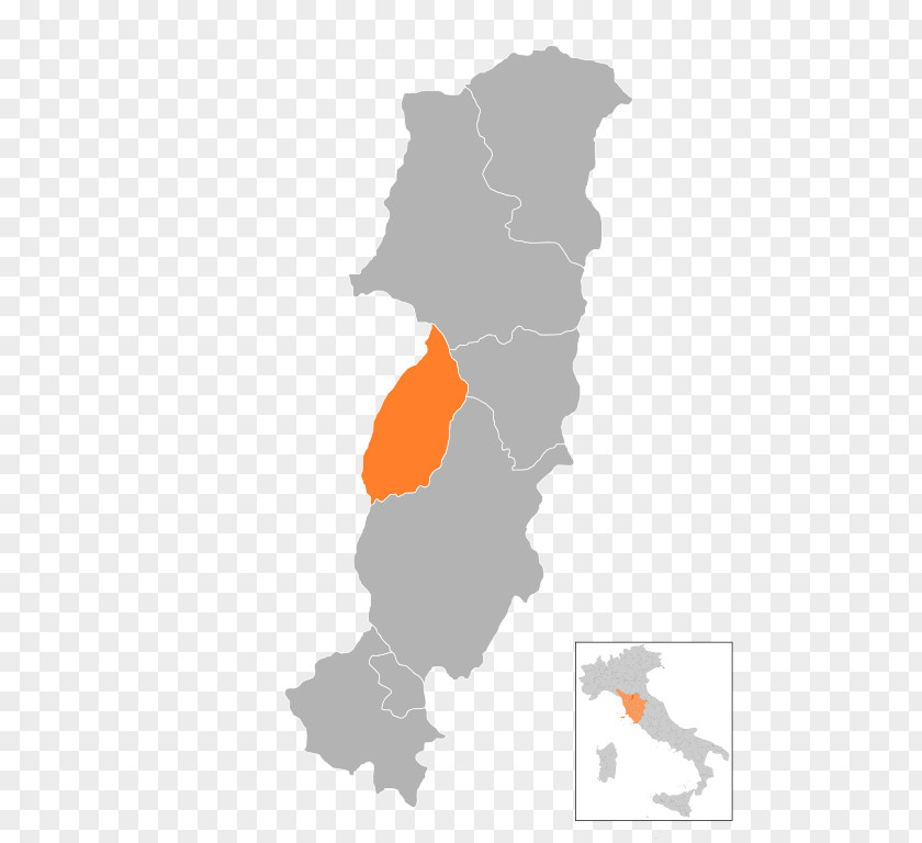 Map Prato Vaiano Blank Carmignano PNG