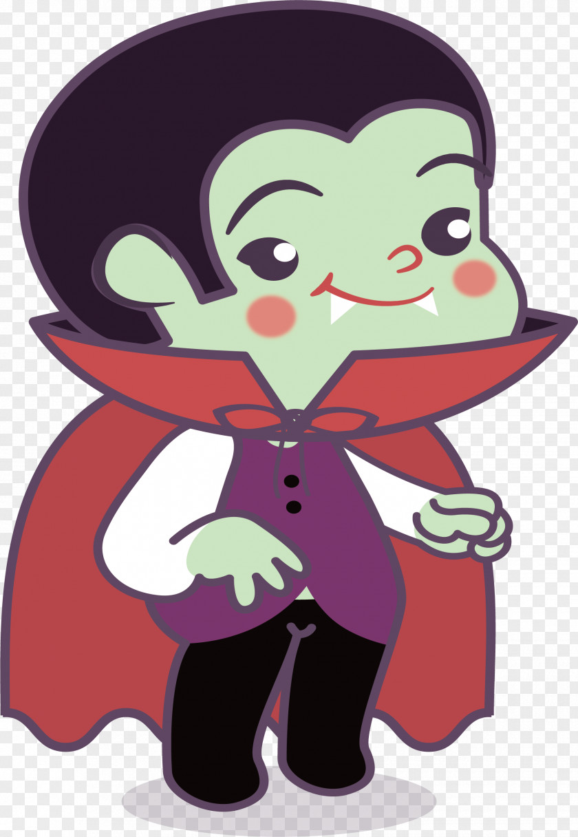 Cartoon Vampire Clip Art PNG