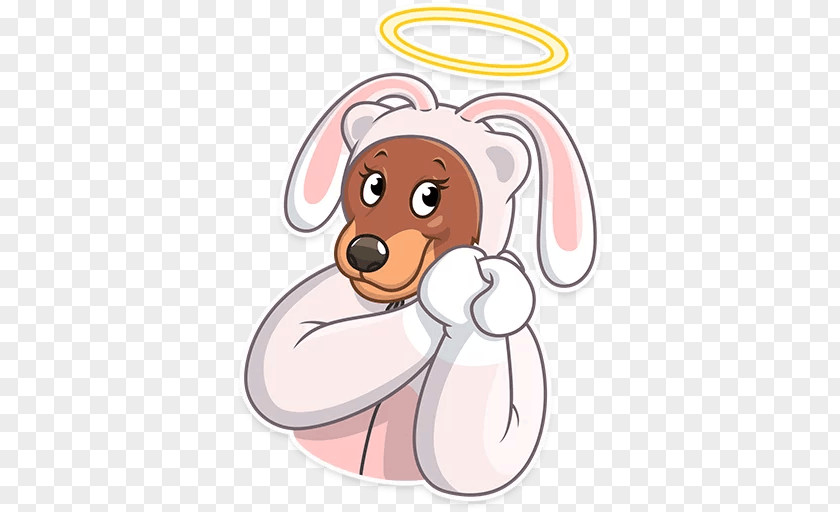 Easter Bear? Telegram Sticker PNG