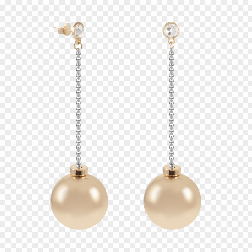 Gold Pearl Earring Citrine Jewellery PNG
