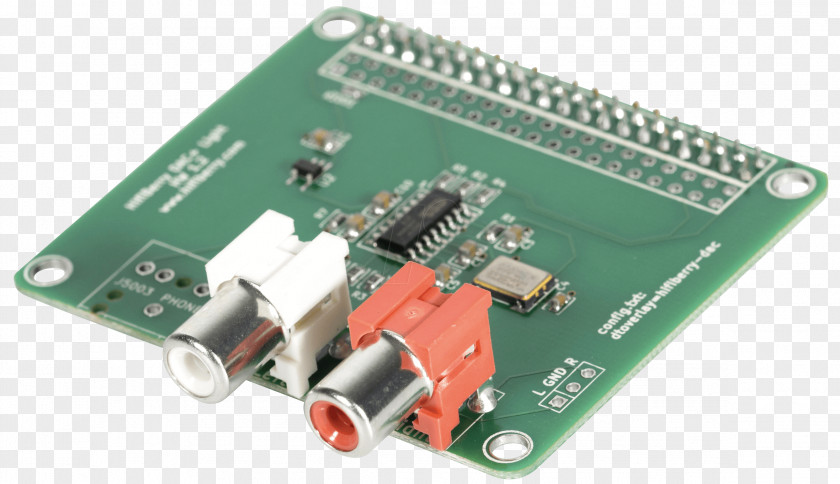 Raspberry Pi Digital-to-analog Converter RCA Connector Electronics Sound Cards & Audio Adapters PNG