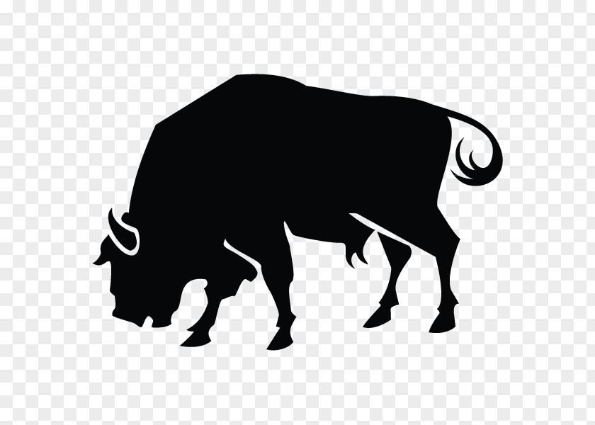 Silhouette Vector Graphics Clip Art Bull Image PNG