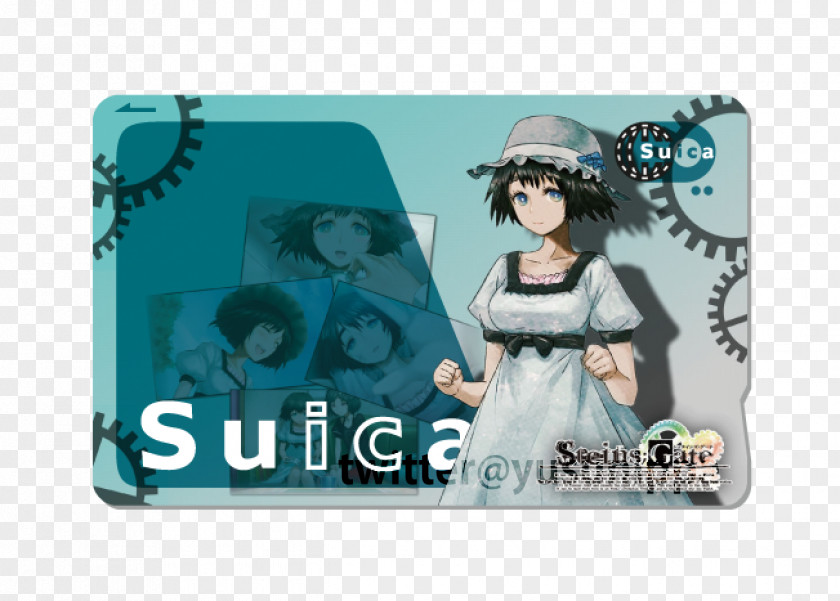 Steins;gate 0 Mouse Mats Steins;Gate Teal Brand Animated Cartoon PNG