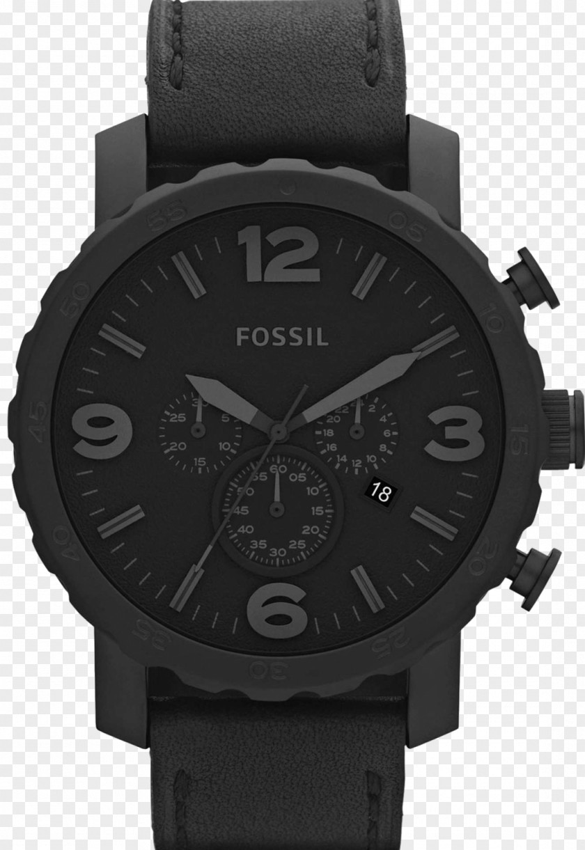 Watch Fossil Men's Nate Chronograph Grant Strap PNG
