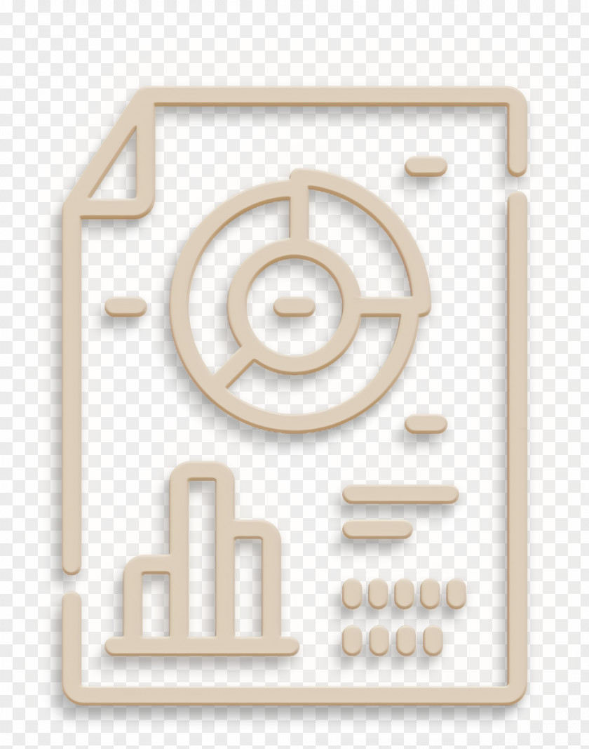 Analytics Icon Graph Infographics Elements PNG