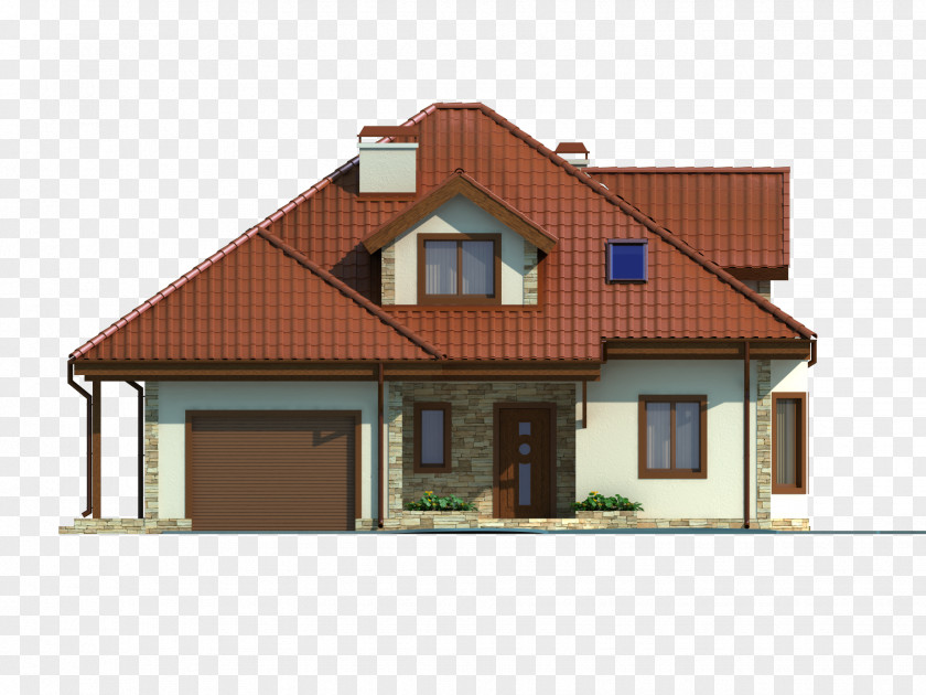 Dom House Roof Building Facade Window PNG