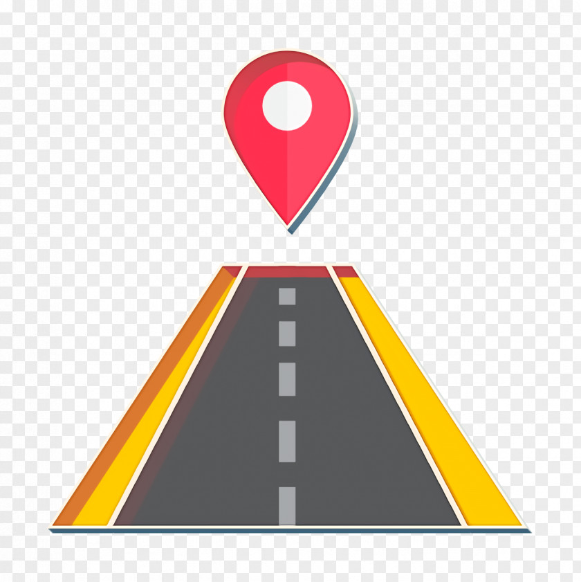 Games Triangle Navigation Icon Road PNG