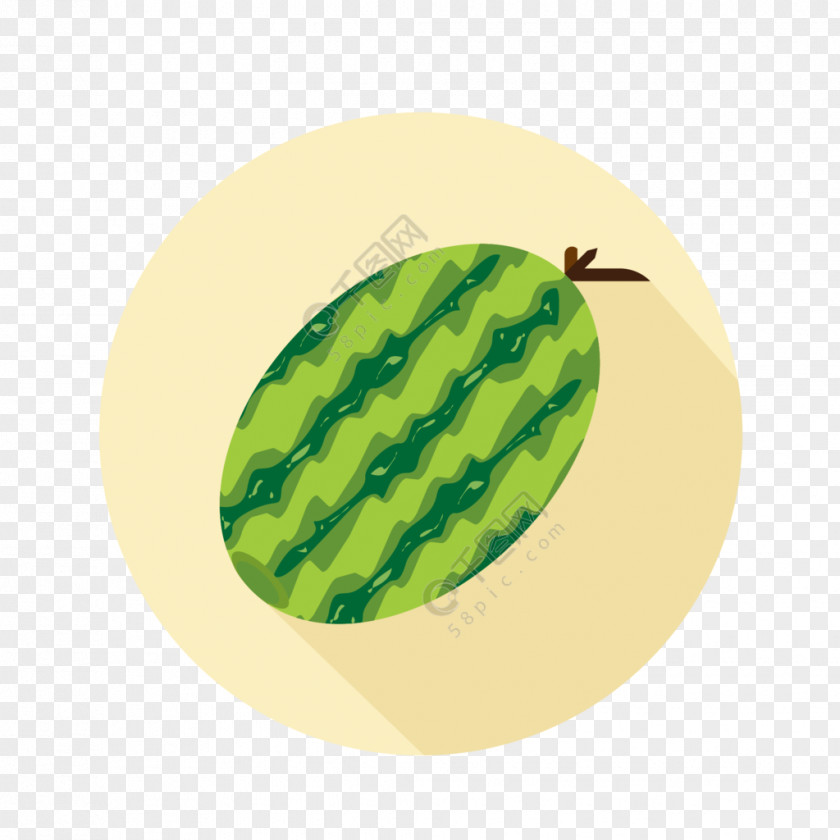 Melon Leaf Watermelon Cartoon PNG