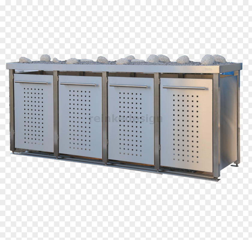 Product Box Design Mülltonnenbox Edelstaal Wheelie Bin Stainless Steel PNG