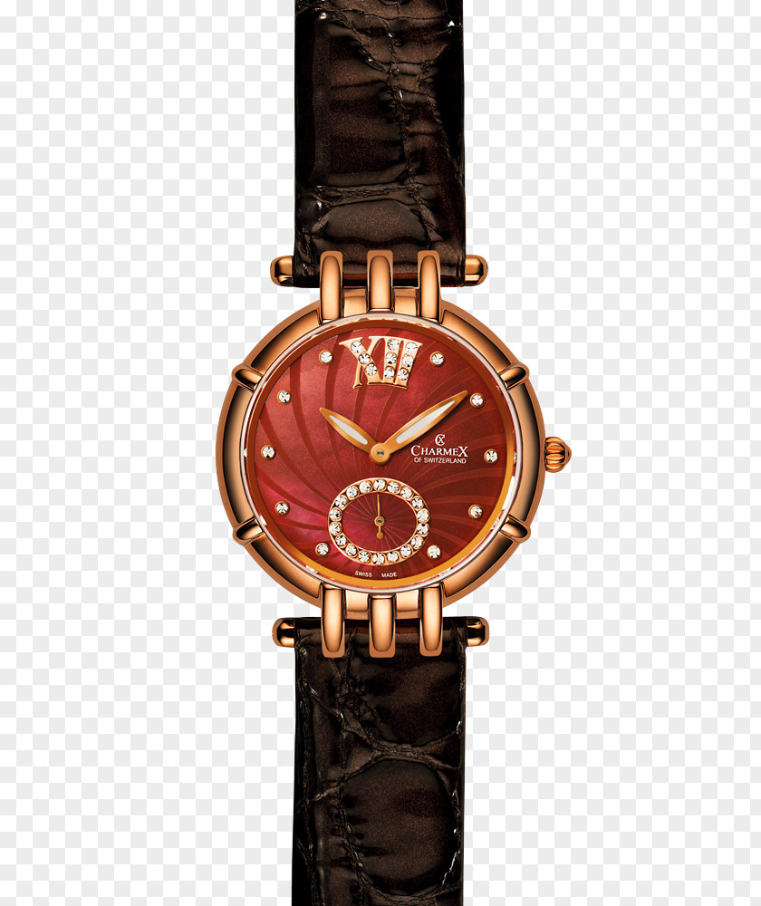 Watch Montres Charmex SA Switzerland Sapphire Clock PNG