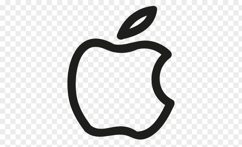Apple Logo Drawing PNG
