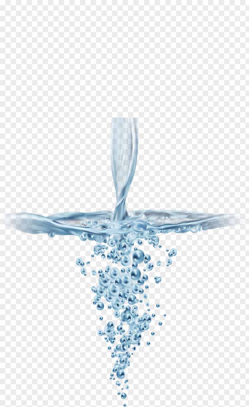 Clear Water Droplets Mineral Drop PNG
