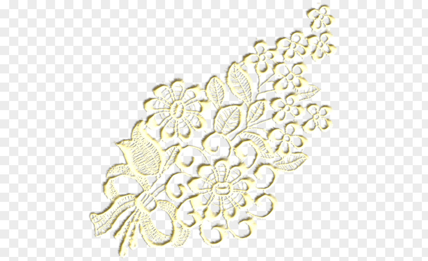 Lace Boarder Line Art Clip PNG