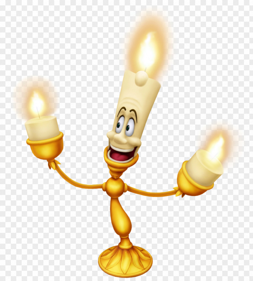 Lumiere Beauty And The Beast Cartoon Transparent Image Belle Lumière Cogsworth PNG