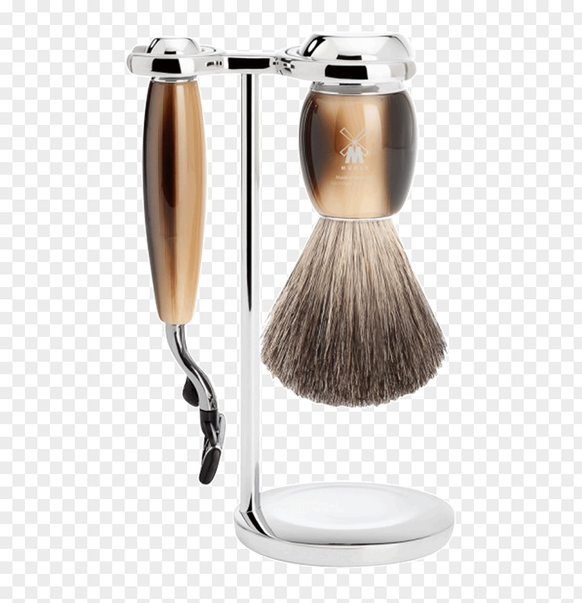 Razor Shaving Safety Gillette Mach3 Shave Brush PNG