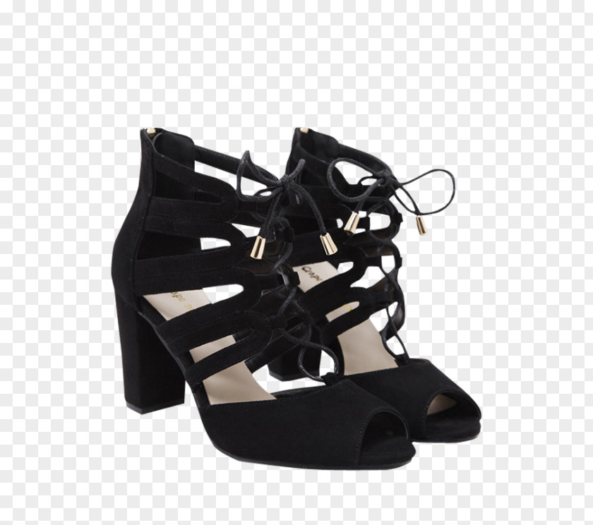 Sandal Peep-toe Shoe Clothing High-heeled PNG