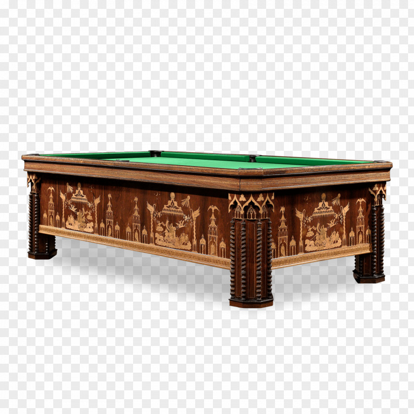 Table Coffee Tables Billiards Furniture Antique PNG