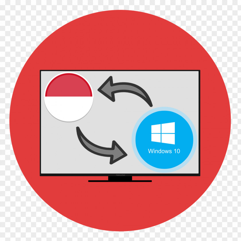 Cuma Language Interface Pack Indonesian Windows 10 PNG