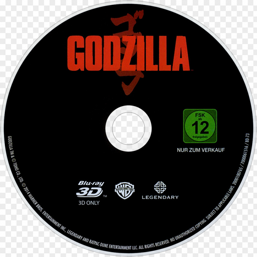 Godzilla Blu-ray Disc DVD Doomsday Compact YouTube PNG