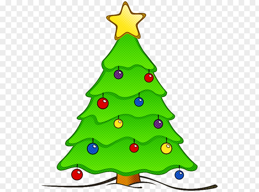 Gold Christmas Tree PNG