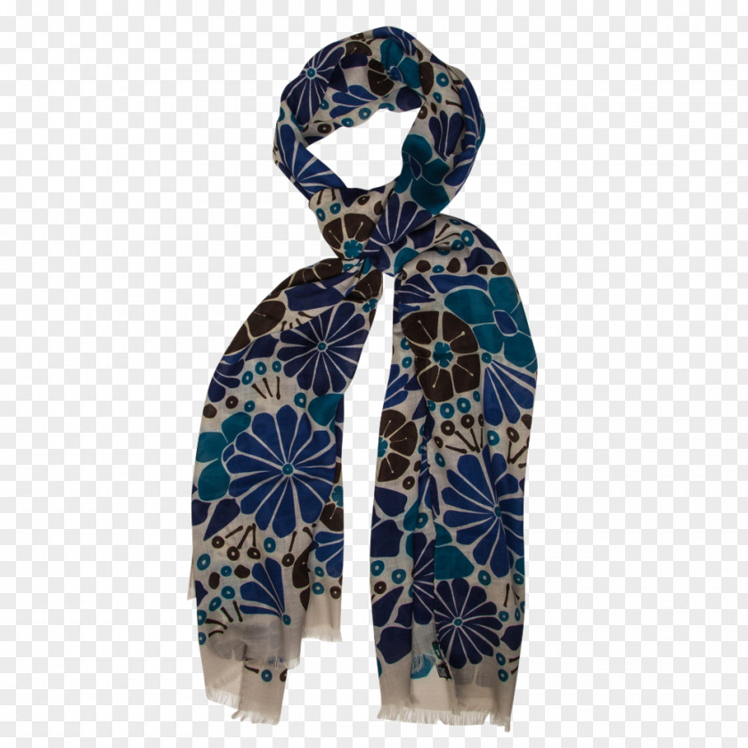 Hand-painted Square Scarf Cashmere Wool Clothing Accessories Turquoise PNG