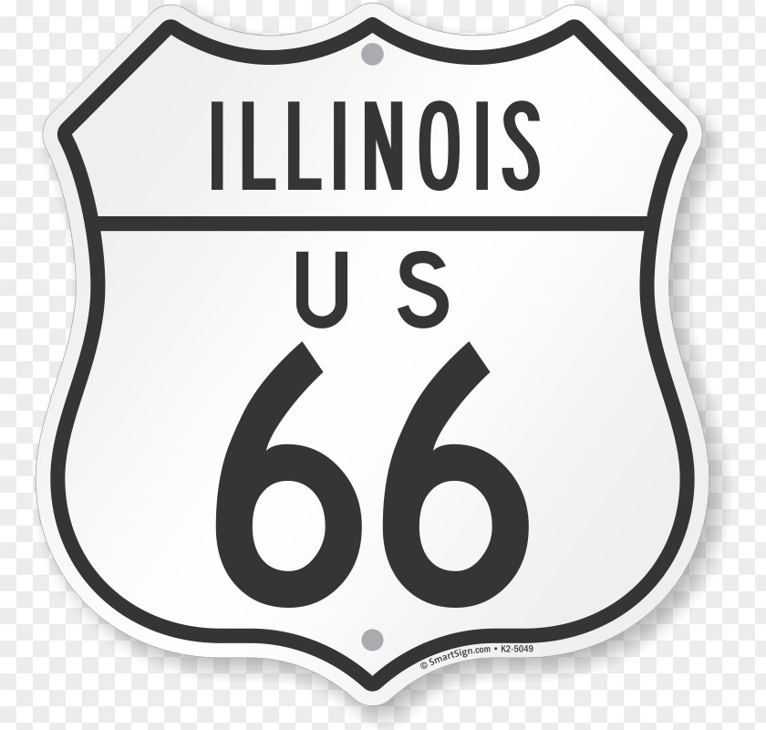 Illinois Highway 66 Number Brand Joliet Logo Product PNG