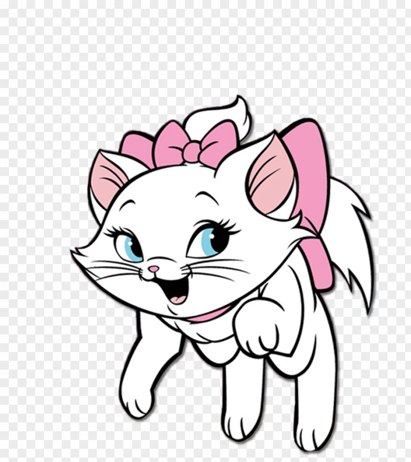 Kitten Marie Drawing YouTube Party PNG