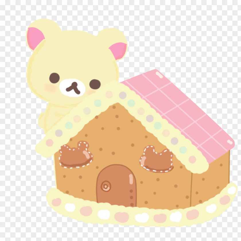 Rilakkuma San-X Teddy Bear Kavaii PNG bear Kavaii, candy house clipart PNG