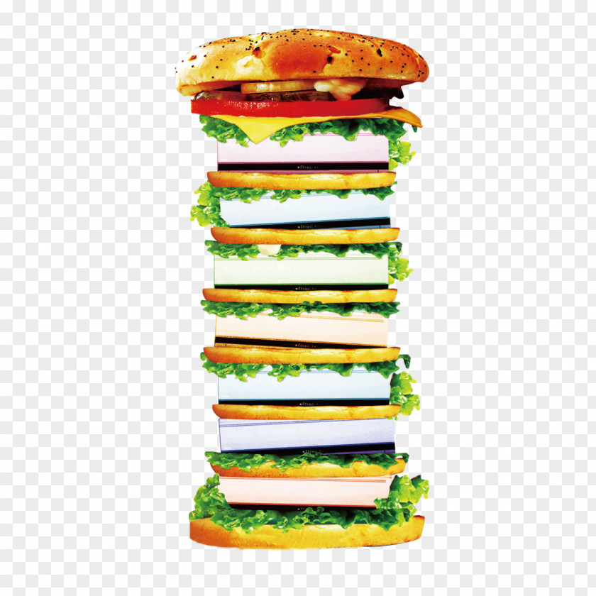 Super Burger Hamburger Cheeseburger Veggie Fast Food Chicken Sandwich PNG