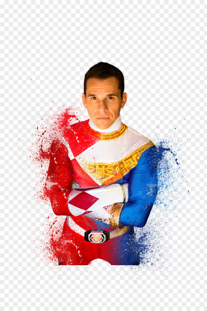 United States Steve Cardenas Mighty Morphin Power Rangers Billy Cranston Red Ranger PNG