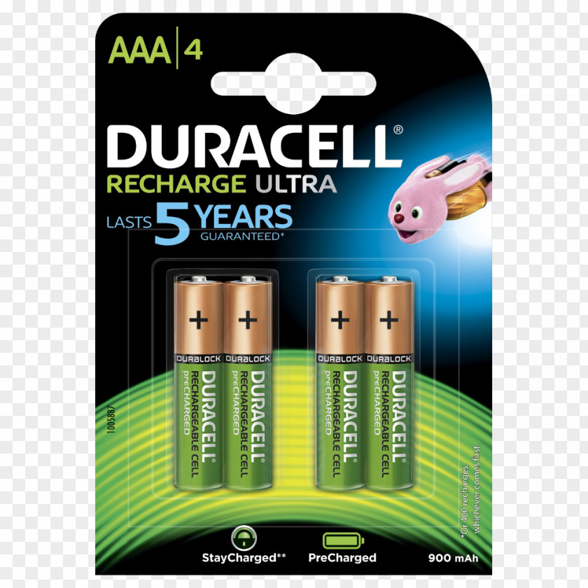 9v Battery Electric AAA Rechargeable Nickel–metal Hydride Duracell PNG