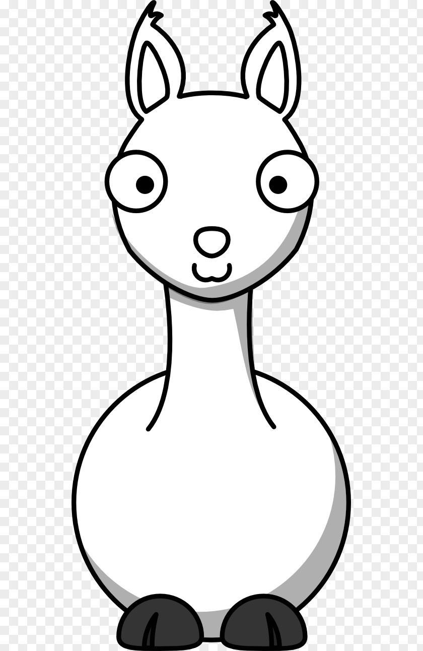 Cartoon Graphics Images Llama Alpaca Clip Art PNG