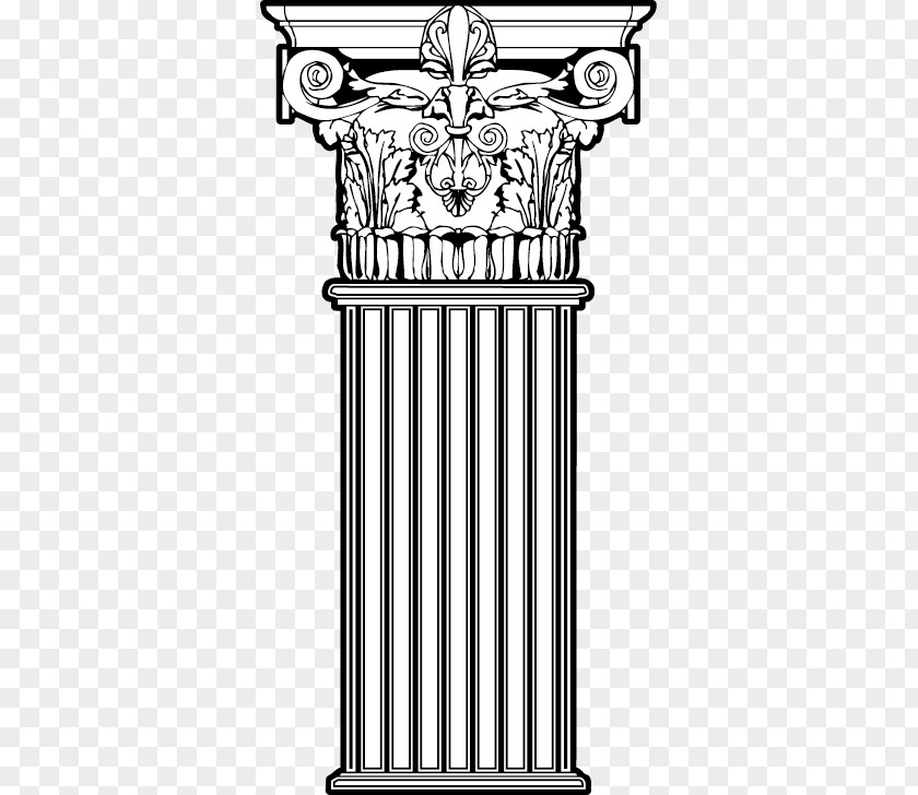 European Classical Pattern Column Europe Painting PNG