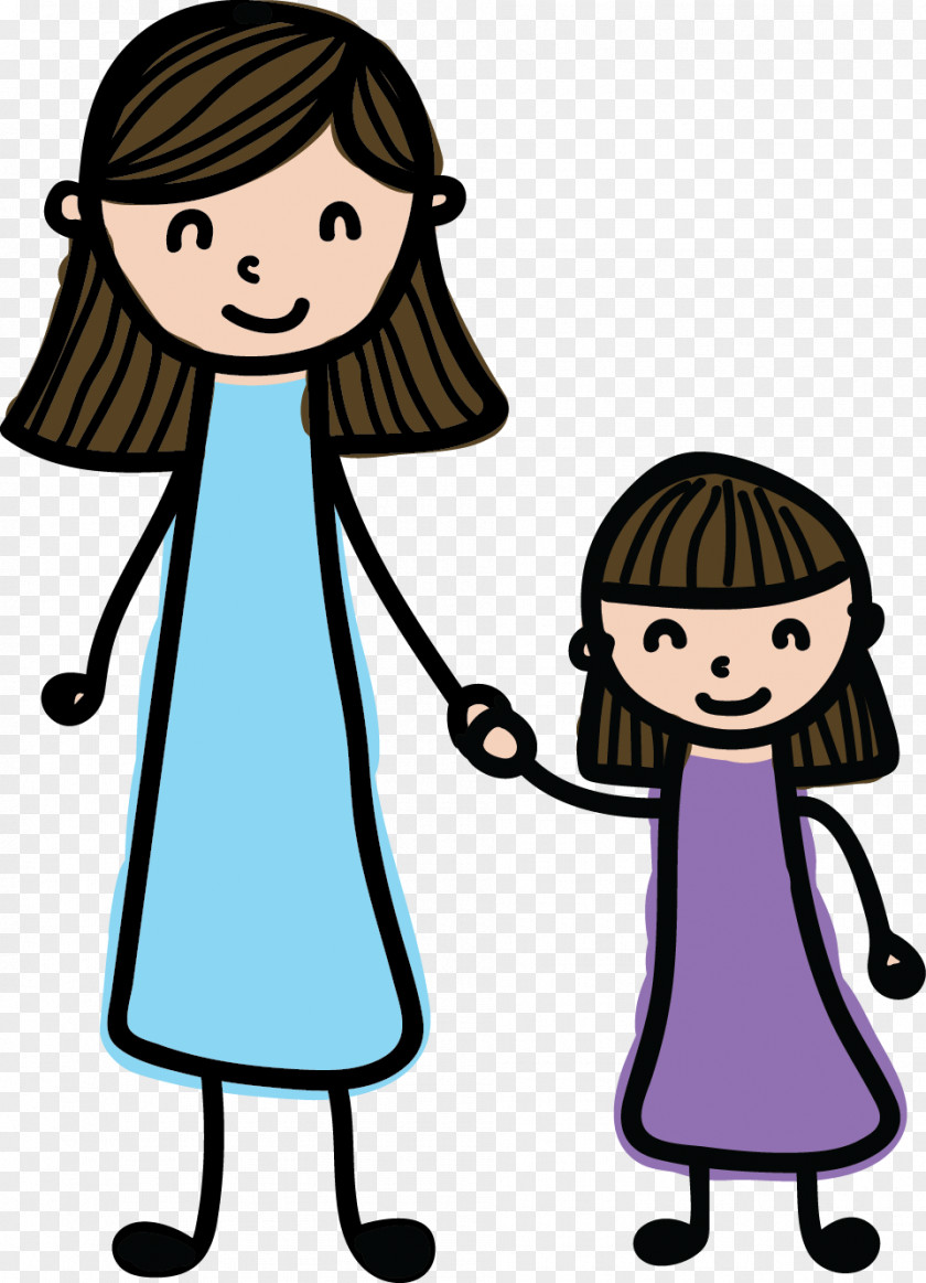 Mother Mother's Day Daughter Child Clip Art PNG