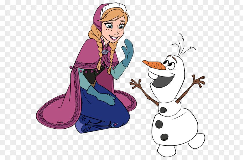 Anna Frozen Olaf Elsa Kristoff PNG