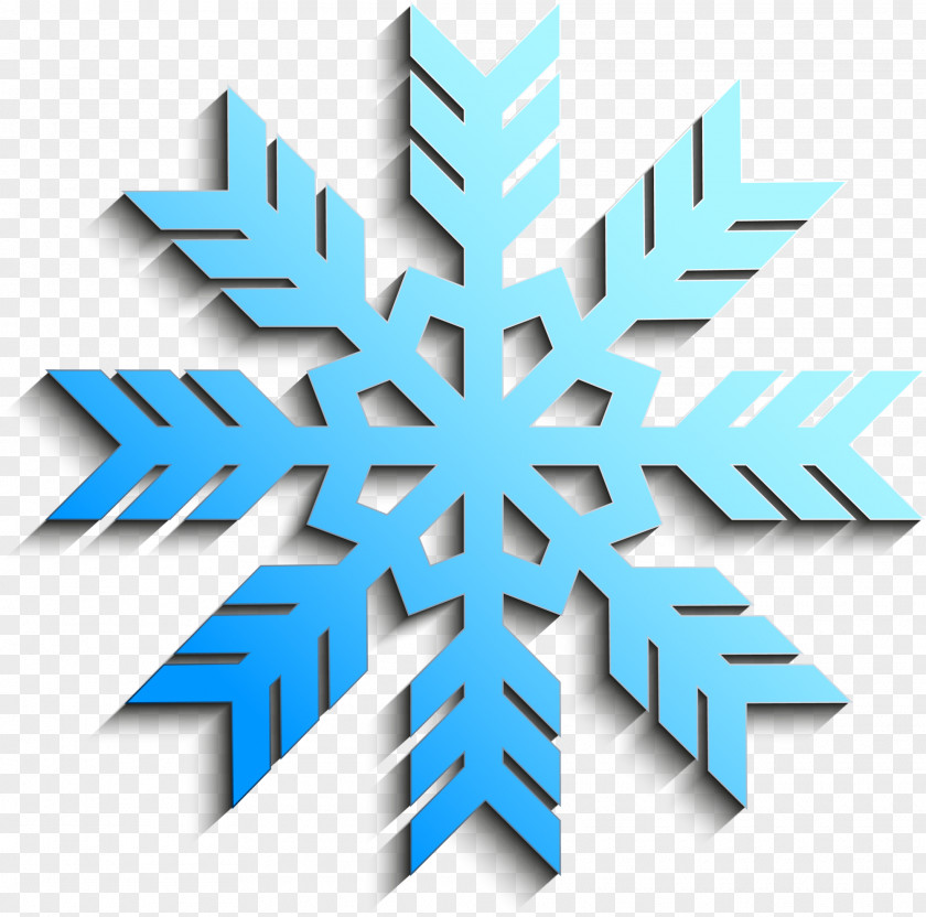 Blue Snow Flake Snowflake PNG