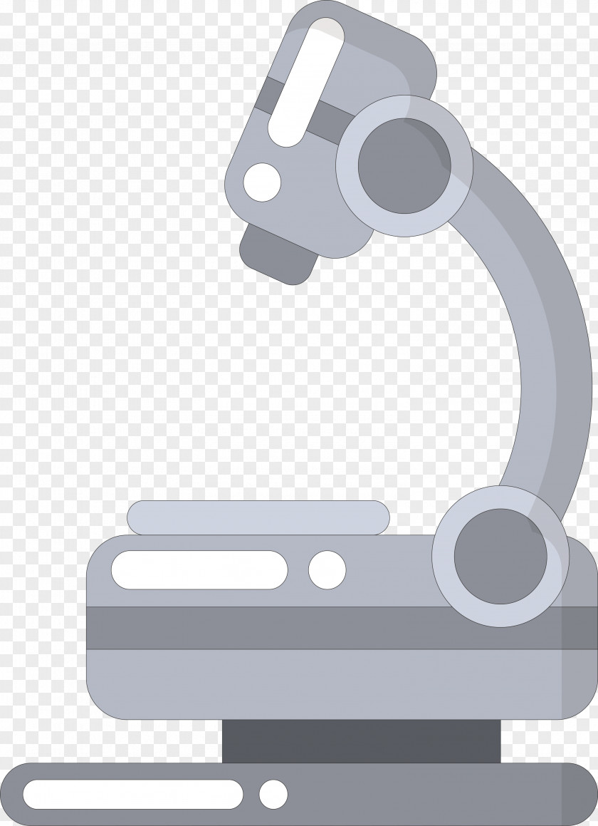 Cartoon Microscope Icon PNG