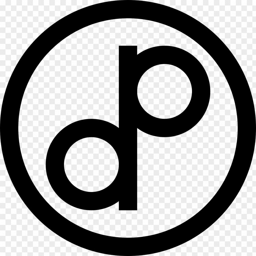 Copyright Public Domain CC0-lisenssi Symbol PNG