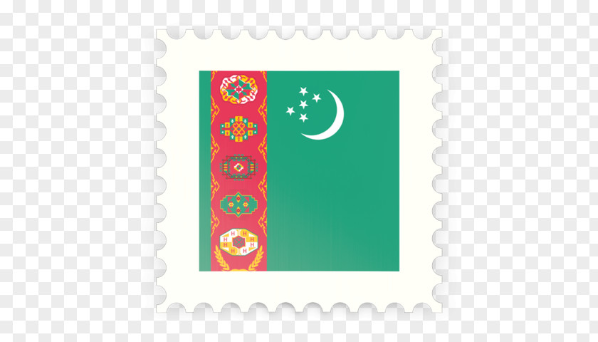 Flag Of Turkmenistan Vector Graphics Illustration PNG